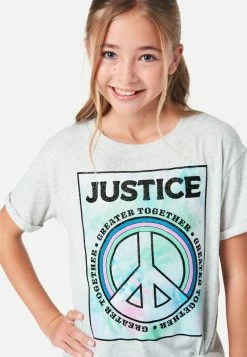 Adjmi Graphic Tie-Front Tee