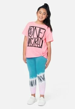 Adjmi Tops Graphic Tie-Front Tee 17 Adjmi Tops Graphic Tie-Front Tee