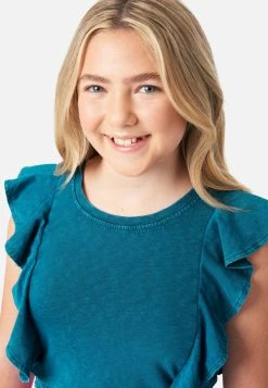 Adjmi Ruffle Sleeveless Top