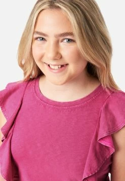 Adjmi Tops Ruffle Sleeveless Top