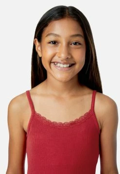 Adjmi Lace-Trim Scoop Neck Tank Tops