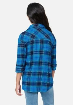 Adjmi Tops Plaid Button-Up Top