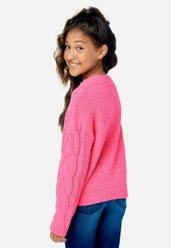 Adjmi Cable-Knit Crewneck Sweater