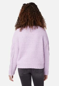 Adjmi Cable-Knit Crewneck Sweater Tops