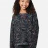 Adjmi Tops Marled Crewneck Sweater