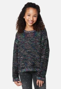 Adjmi Tops Marled Crewneck Sweater