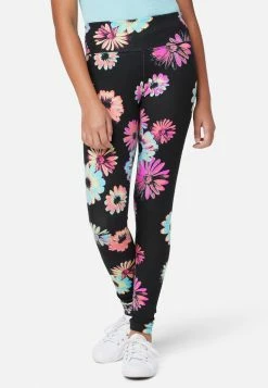 Adjmi Patterned Full-Length Leggings Bottoms