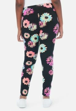 Adjmi Patterned Full-Length Leggings Bottoms