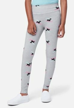 Adjmi Patterned Full-Length Leggings Bottoms