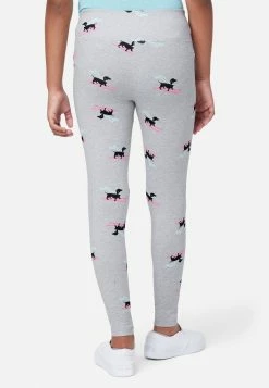 Adjmi Patterned Full-Length Leggings Bottoms