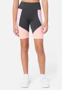 Adjmi Collection X By Justice Color Block Bike Shorts Bottoms
