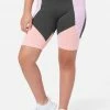 Adjmi Collection X By Justice Color Block Bike Shorts Bottoms 2 Adjmi Collection X By Justice Color Block Bike Shorts Bottoms