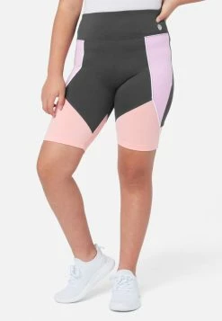 Adjmi Collection X By Justice Color Block Bike Shorts Bottoms