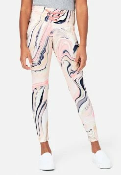 Adjmi Collection X By Justice Lace-Front Full-Length Leggings