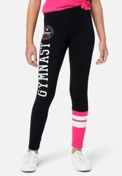 Adjmi Sports Graphic Full-Length Leggings Bottoms