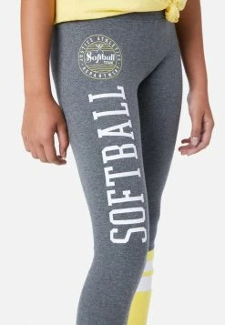 Adjmi Sports Graphic Full-Length Leggings Bottoms