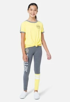 Adjmi Sports Graphic Full-Length Leggings Bottoms