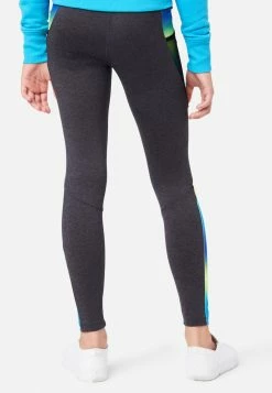 Adjmi Color Block Seamed Full-Length Leggings