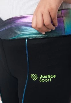 Adjmi J Sport Metallic Color Block Bike Shorts Bottoms