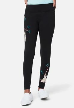 Adjmi Bottoms Graphic Full-Length Leggings