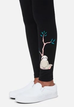 Adjmi Bottoms Graphic Full-Length Leggings