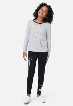 Adjmi Bottoms Graphic Full-Length Leggings