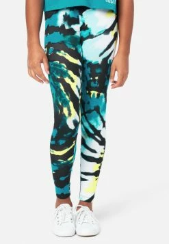 Adjmi Bottoms Tie-Dye Full-Length Leggings