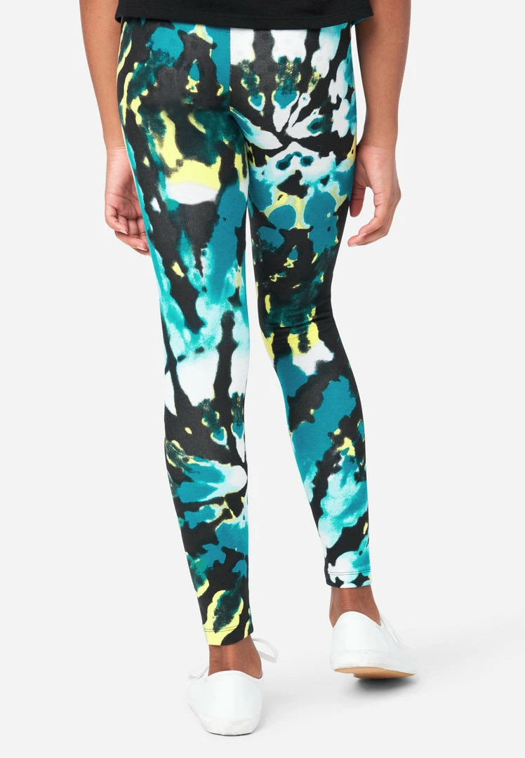 Adjmi Bottoms Tie-Dye Full-Length Leggings 4 Adjmi Bottoms Tie-Dye Full-Length Leggings