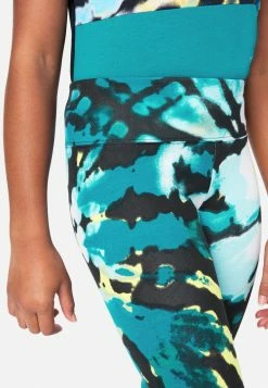 Adjmi Bottoms Tie-Dye Full-Length Leggings 9 Adjmi Bottoms Tie-Dye Full-Length Leggings