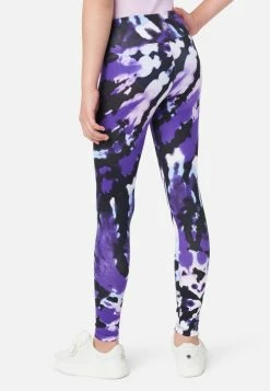 Adjmi Tie-Dye Full-Length Leggings Bottoms