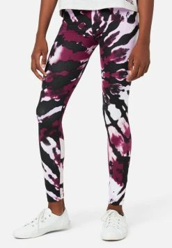 Adjmi Bottoms Tie-Dye Full-Length Leggings