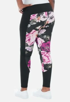 Adjmi Collection X By Justice Color Block Full-Length Leggings
