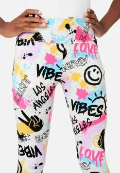 Adjmi Bottoms Patterned Full-Length Leggings 8 Adjmi Bottoms Patterned Full-Length Leggings