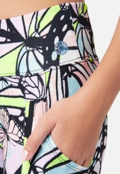 Adjmi Bottoms Collection X By Justice Patterned Cutout Leggings