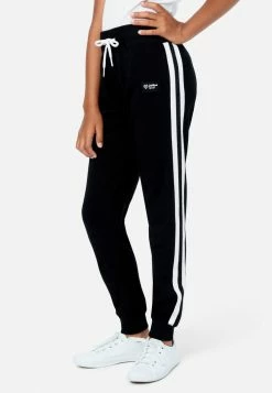 Adjmi J Sport Striped Polar Fleece Joggers
