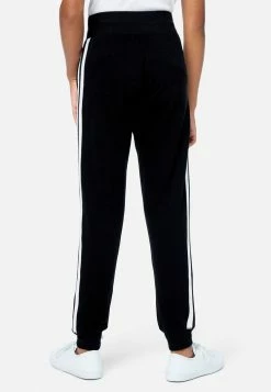 Adjmi J Sport Striped Polar Fleece Joggers