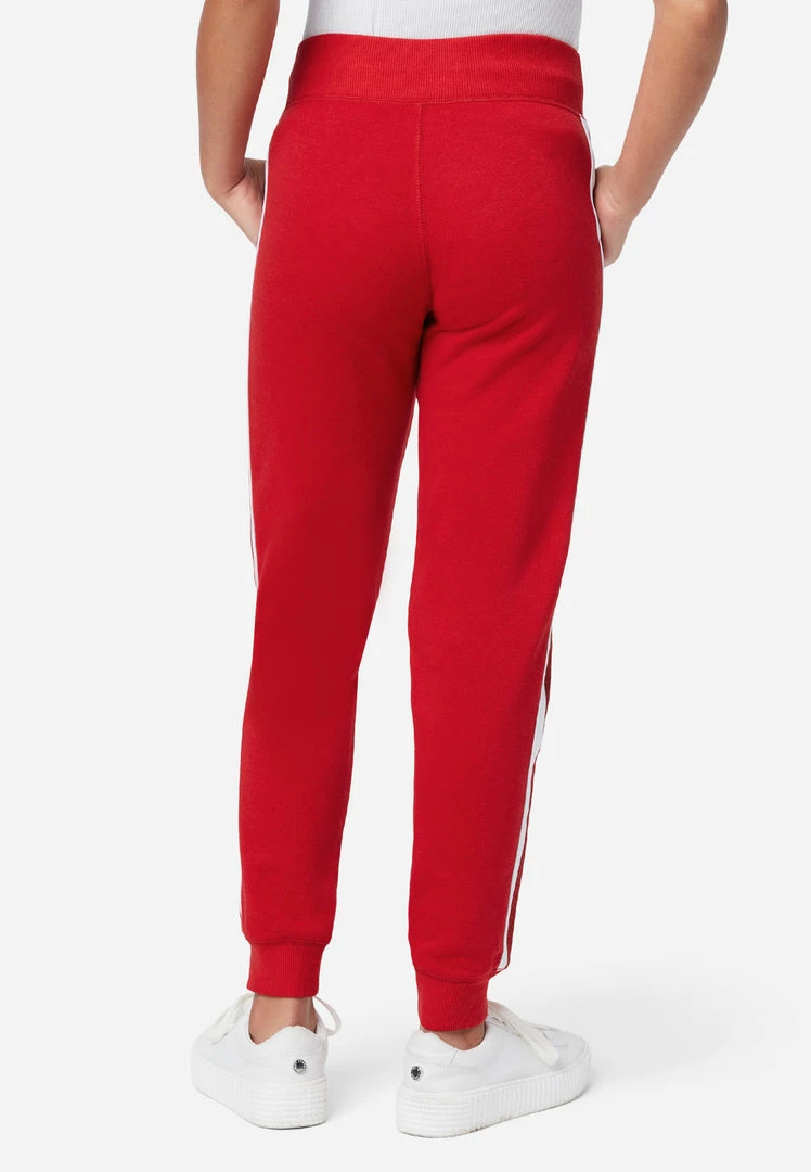 Adjmi Bottoms J Sport Striped Polar Fleece Joggers 4 Adjmi Bottoms J Sport Striped Polar Fleece Joggers