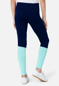 Adjmi Bottoms Color-Block Full-Length Leggings