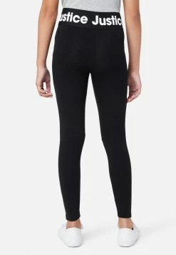 Adjmi Justice Logo Full-Length Leggings Bottoms