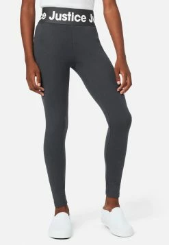 Adjmi Bottoms Justice Logo Full-Length Leggings