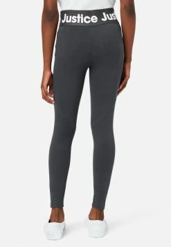 Adjmi Bottoms Justice Logo Full-Length Leggings 7 Adjmi Bottoms Justice Logo Full-Length Leggings