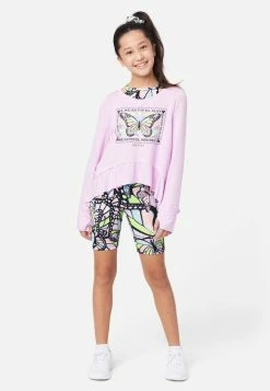 Adjmi Bottoms Collection X By Justice Patterned Bike Shorts