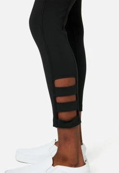 Adjmi Bottoms Cutout Crop Leggings