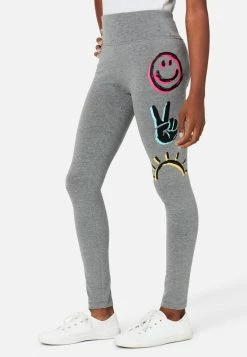 Adjmi Bottoms Graphic Full-Length Leggings