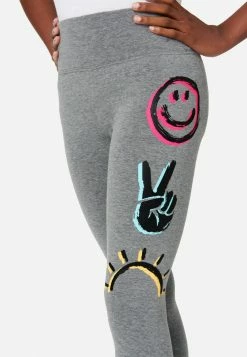 Adjmi Bottoms Graphic Full-Length Leggings