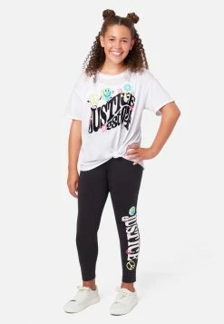 ADJMI Bottoms Graphic Full Length Leggings