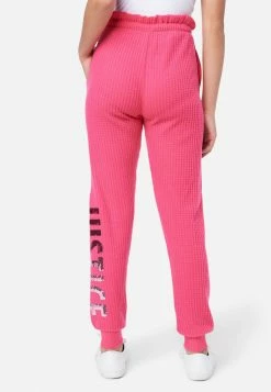 ADJMI Collection X By Justice Waffle Knit Jogger Bottoms