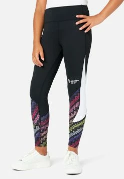 Adjmi Bottoms J Sport Color Block Ankle-Length Leggings