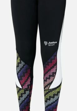 Adjmi Bottoms J Sport Color Block Ankle-Length Leggings