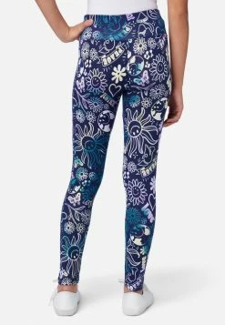 ADJMI Printed Full Length Leggings